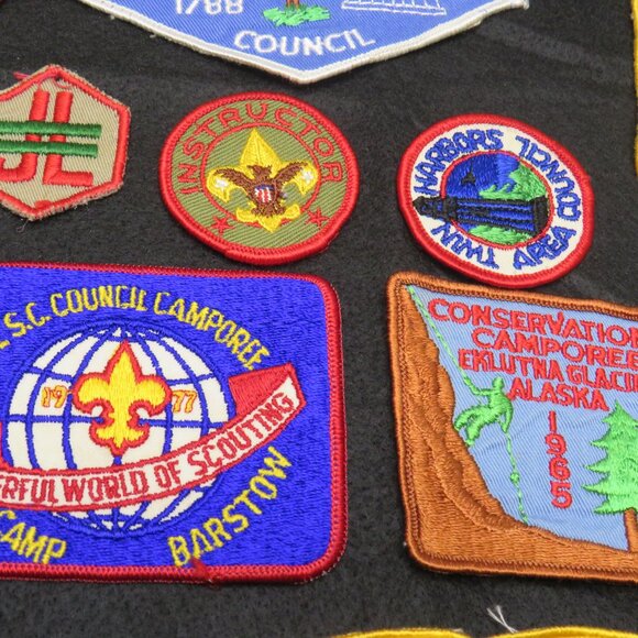 VTG Lot of #51 BSA Boy Scouts of America Patches/Bages - Picture 7 of 16